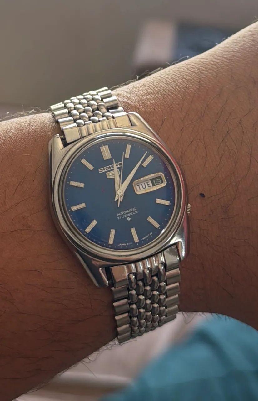 Seiko 5 6119 - Blue Dial - Foto 2