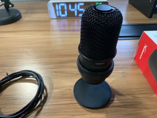 Microfone HyperX SoloCast - Excelente Oportunidade!
