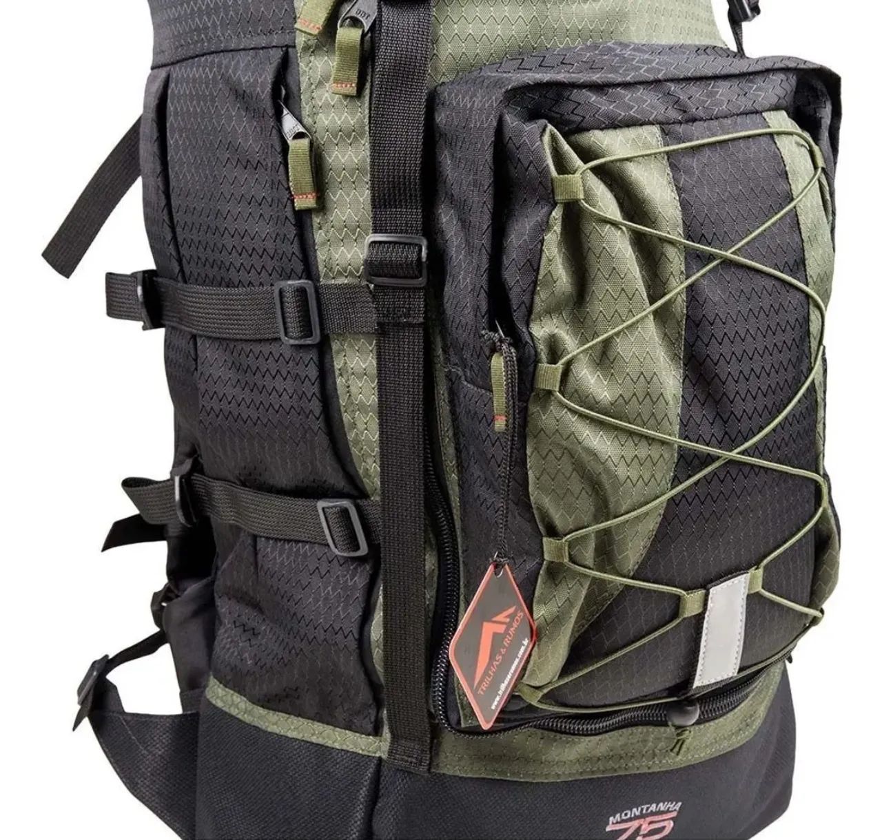 Mochila Cargueira Trilhas e Rumos Montanha 75 - Foto 4