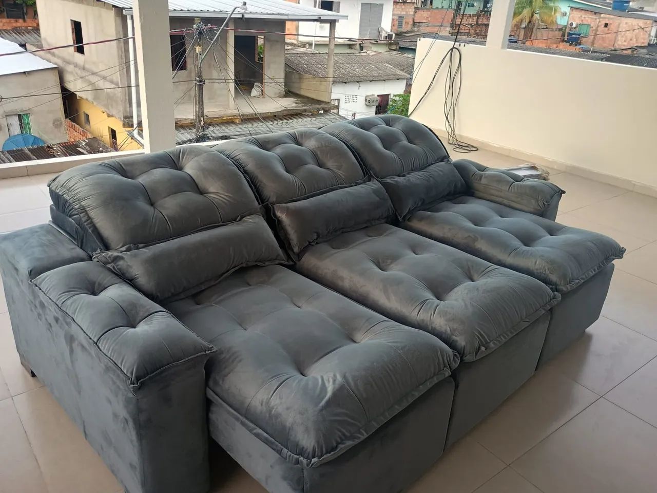 Sofás retrátil e reclinável A pronta entrega  - Foto 3