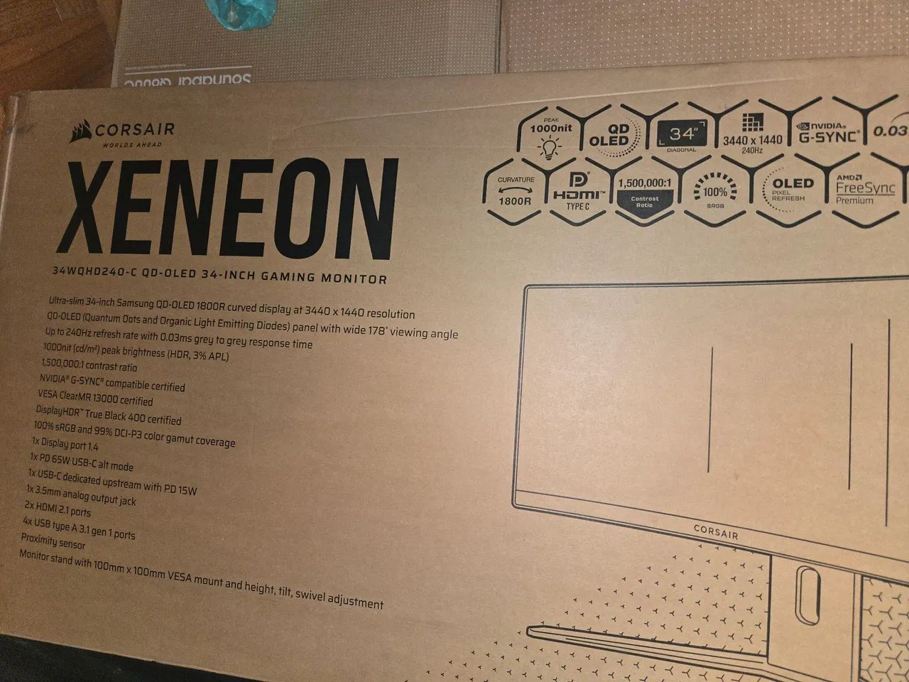 Monitor Corsair Xeneon 34"