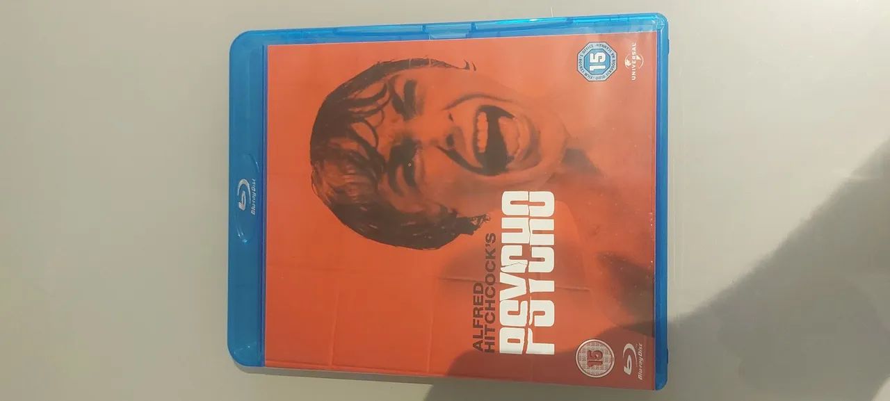 Blu Ray Psicose Importado UK - Com legenda pt