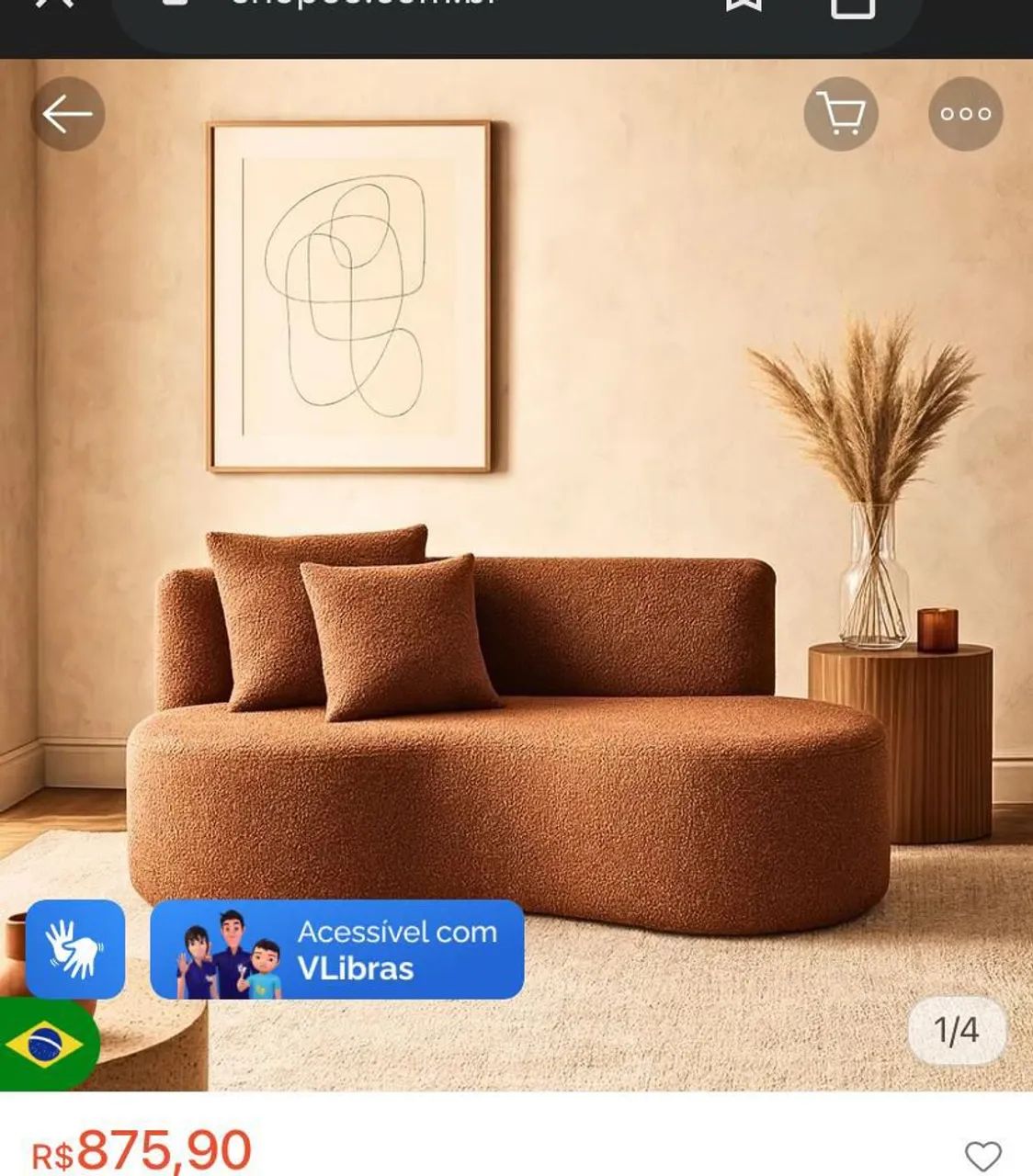Sofá orgânico  - Foto 4