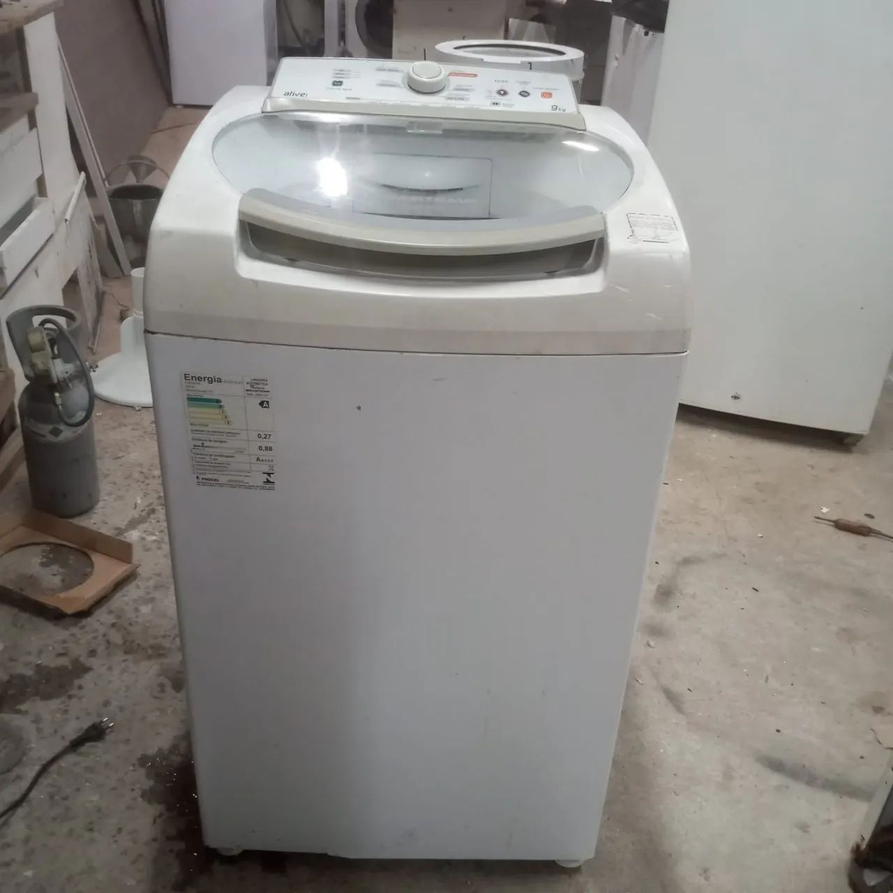 Máquina de Lavar 9kg Brastemp 