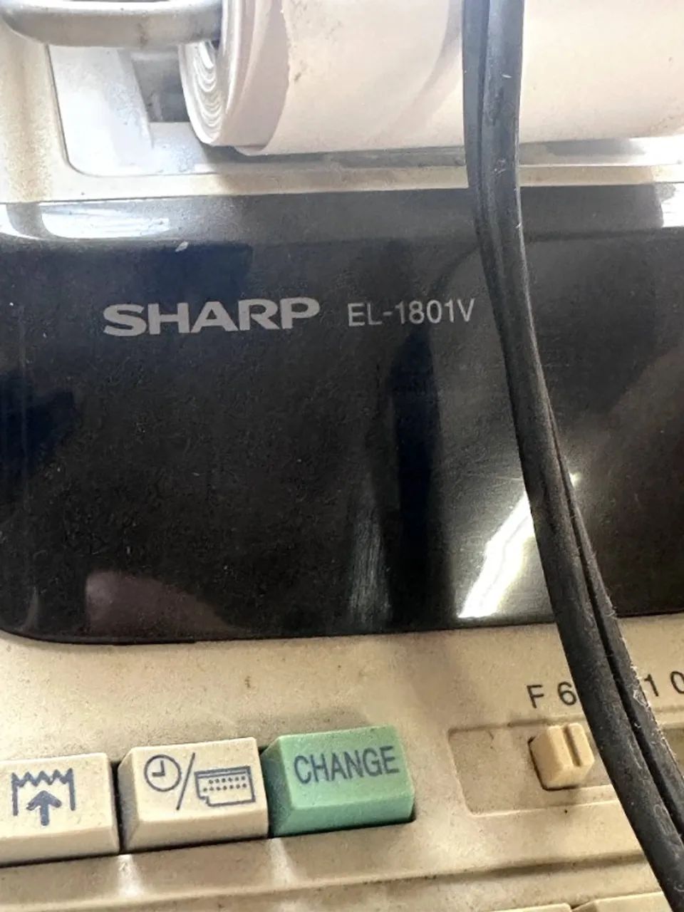 Calculadora De Impressão Sharp El-1801v - Foto 2