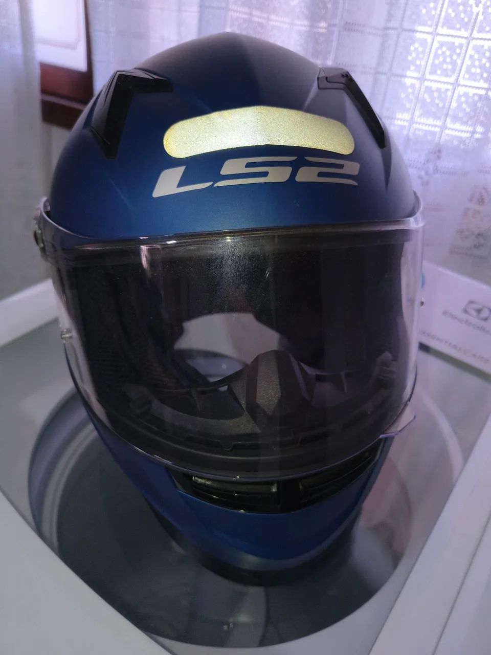 Vende-se capacete LS2 FF358 classic EVO monocolor azul fosco