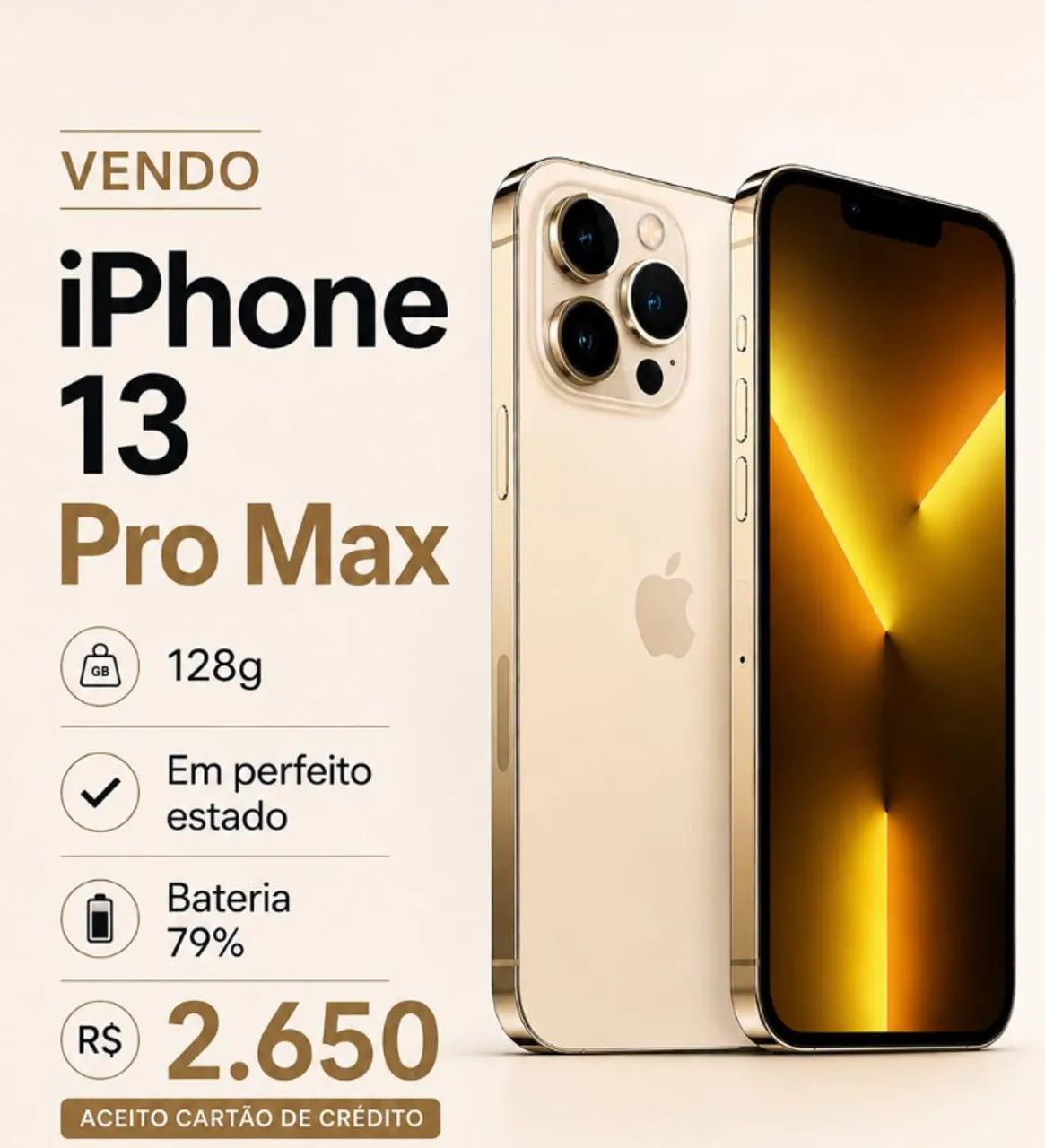 再販！iPhone 13 Cidade - Smartphones e Celulares - cinza 256gb max pro 13 Iphone Max Pro スマートフォン本体