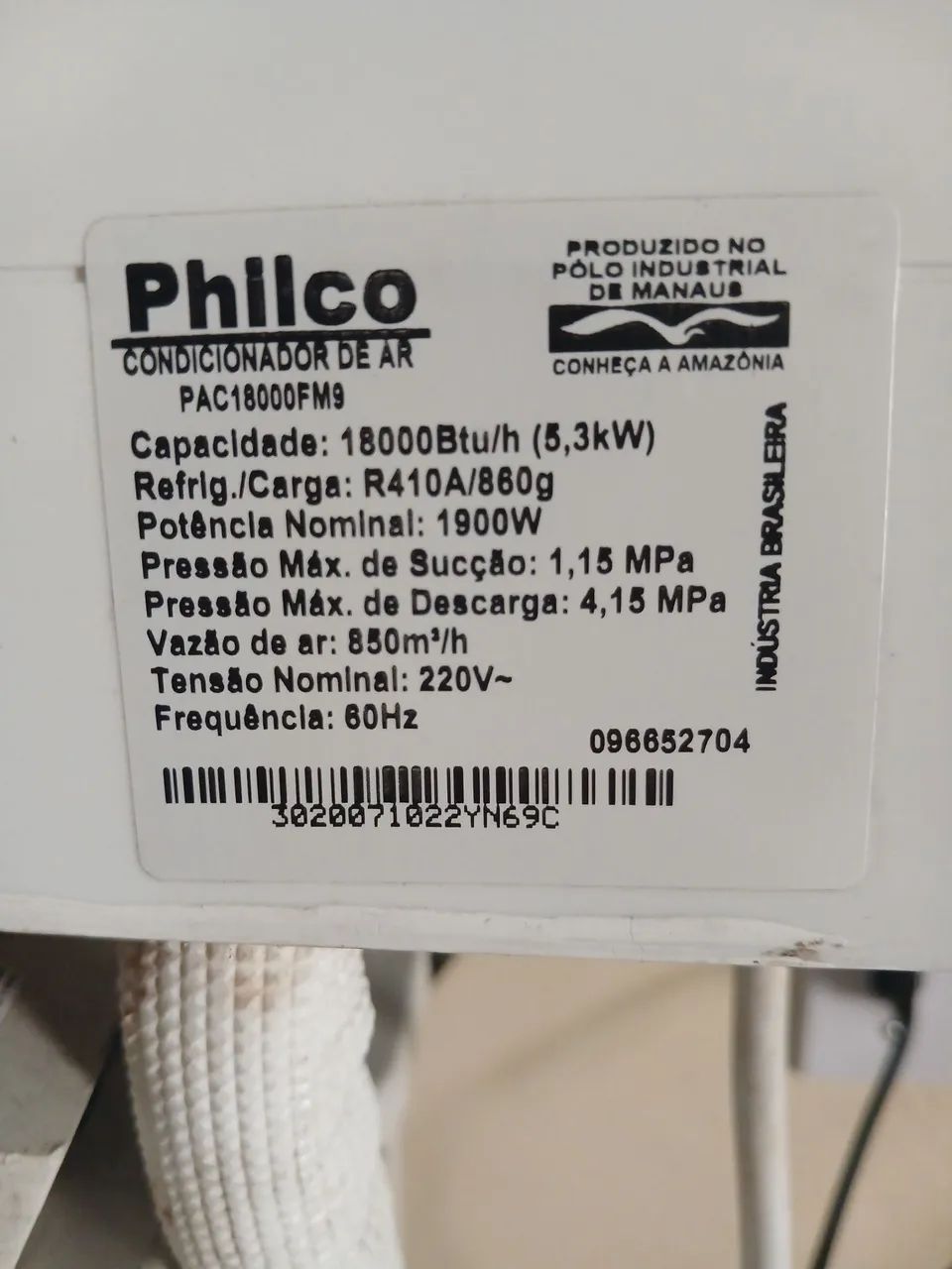 Ar condicionado 18000btus philco - Foto 3