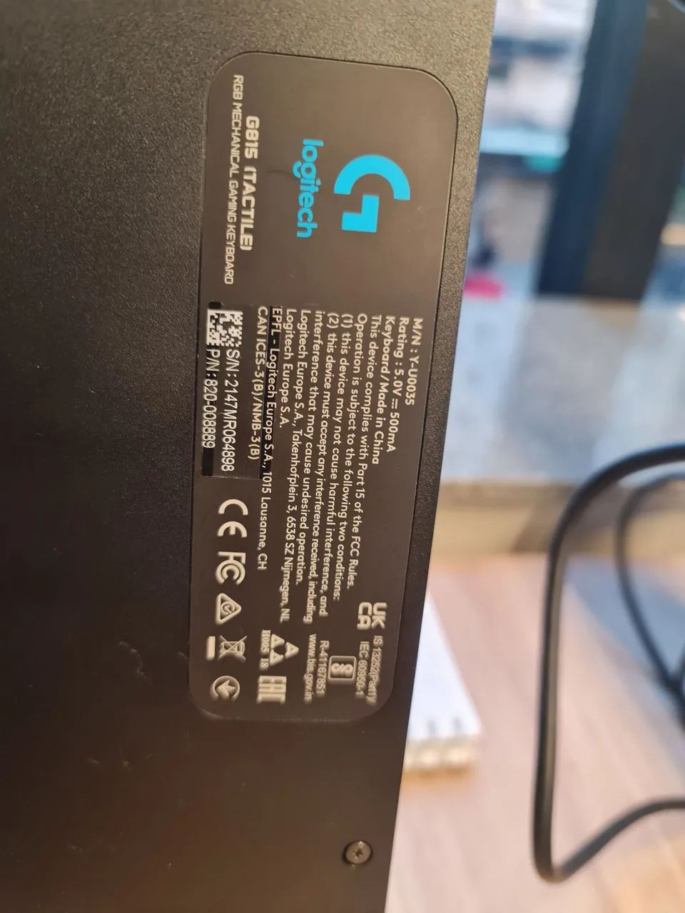 Teclado G815  - Foto 4