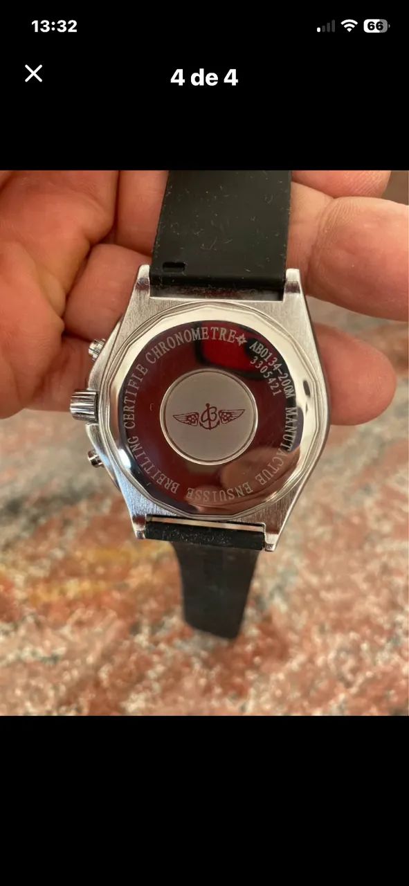 BREITLING CRONOMAT estudo troca  - Foto 4