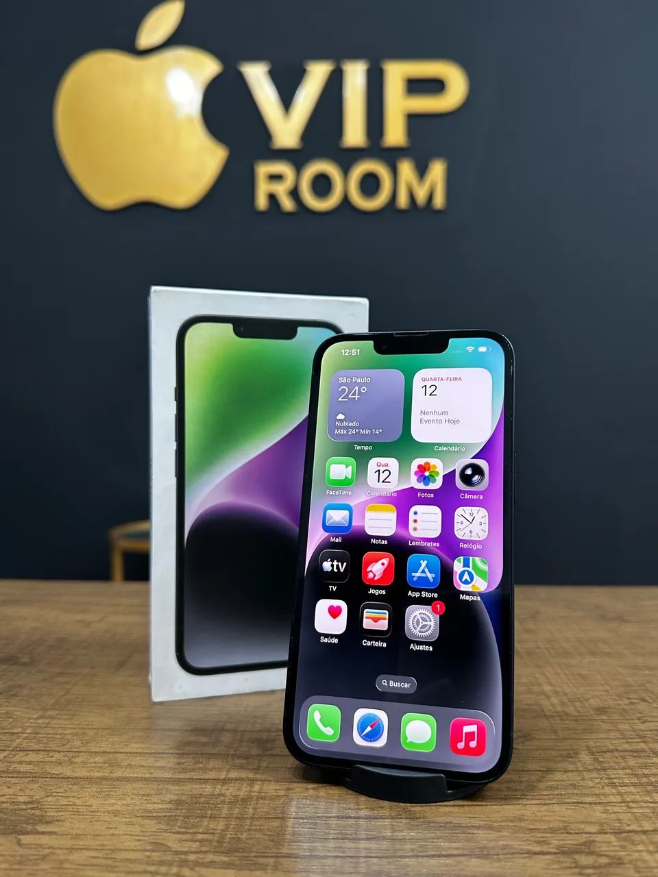 iPhone 14 128gb preto em perfeito estado!! - Foto 4