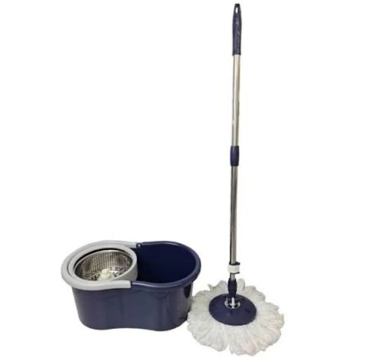 Mop Rotatório 360 Inox Condor Mop Giratório Cesto 12L Promoção Última Unidade - Foto 3