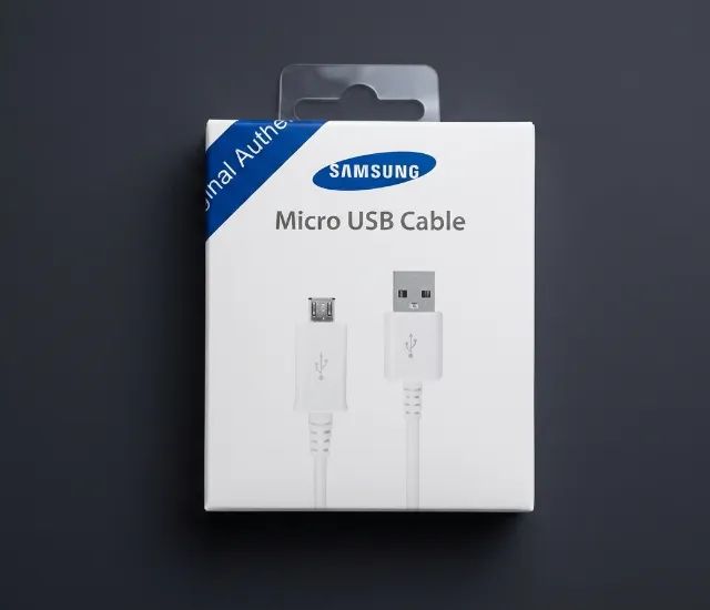  Cabo Micro USB Samsung Original - Novo na Caixa - Foto 2