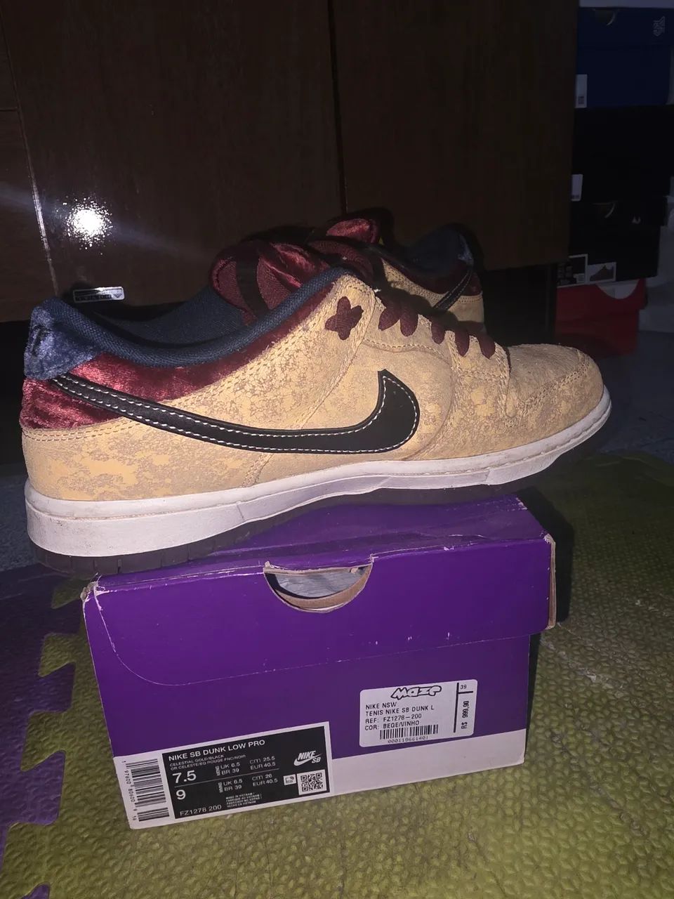 Tênis Nike Dunk SB low  - Foto 4