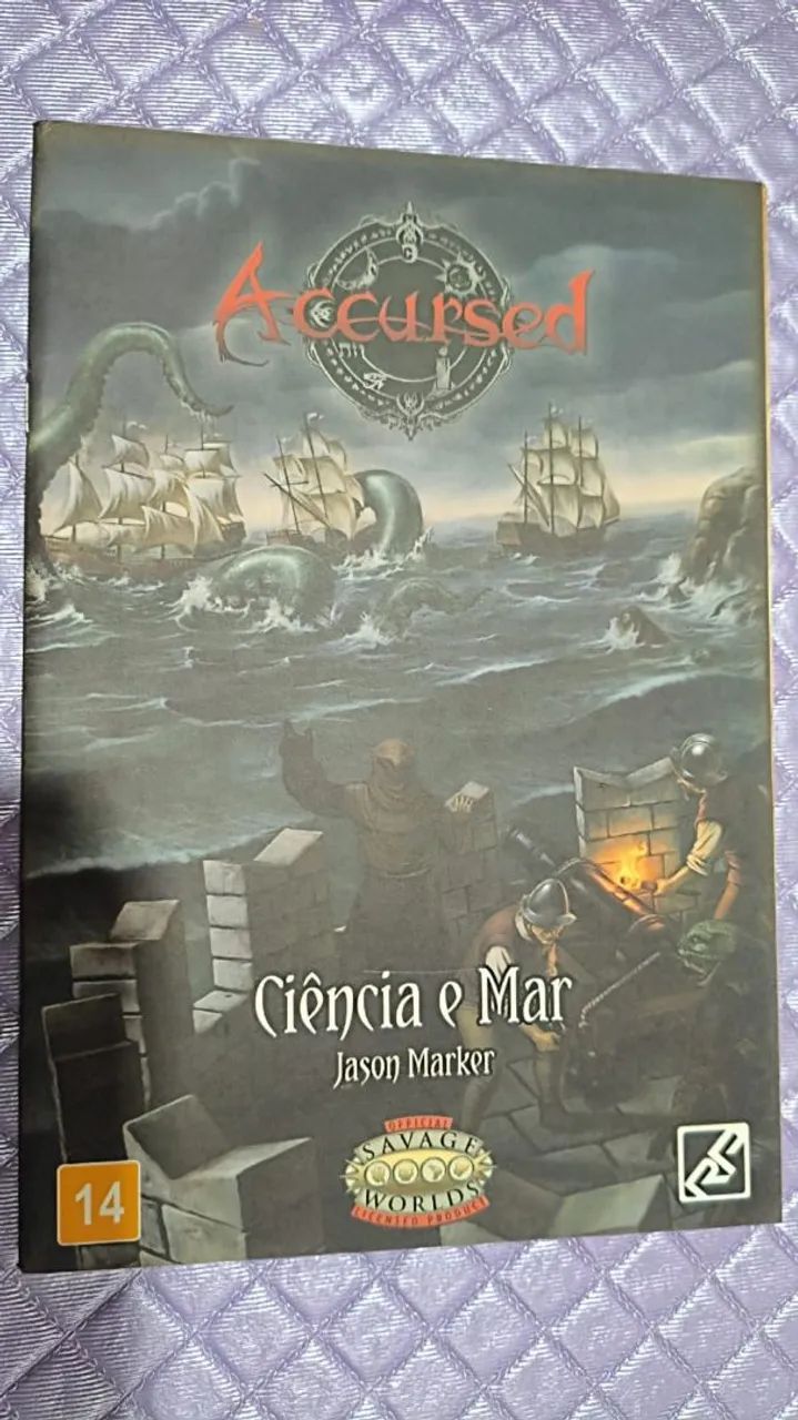 Coleção Completa - Accursed Savage Worlds  - Foto 3