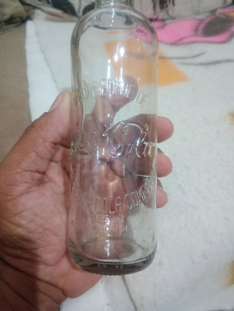 Vendo garrafas antigas da Coca Cola 