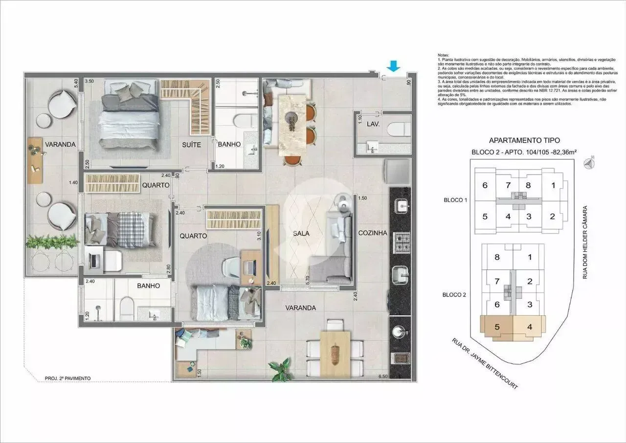 PLANTA 75m²