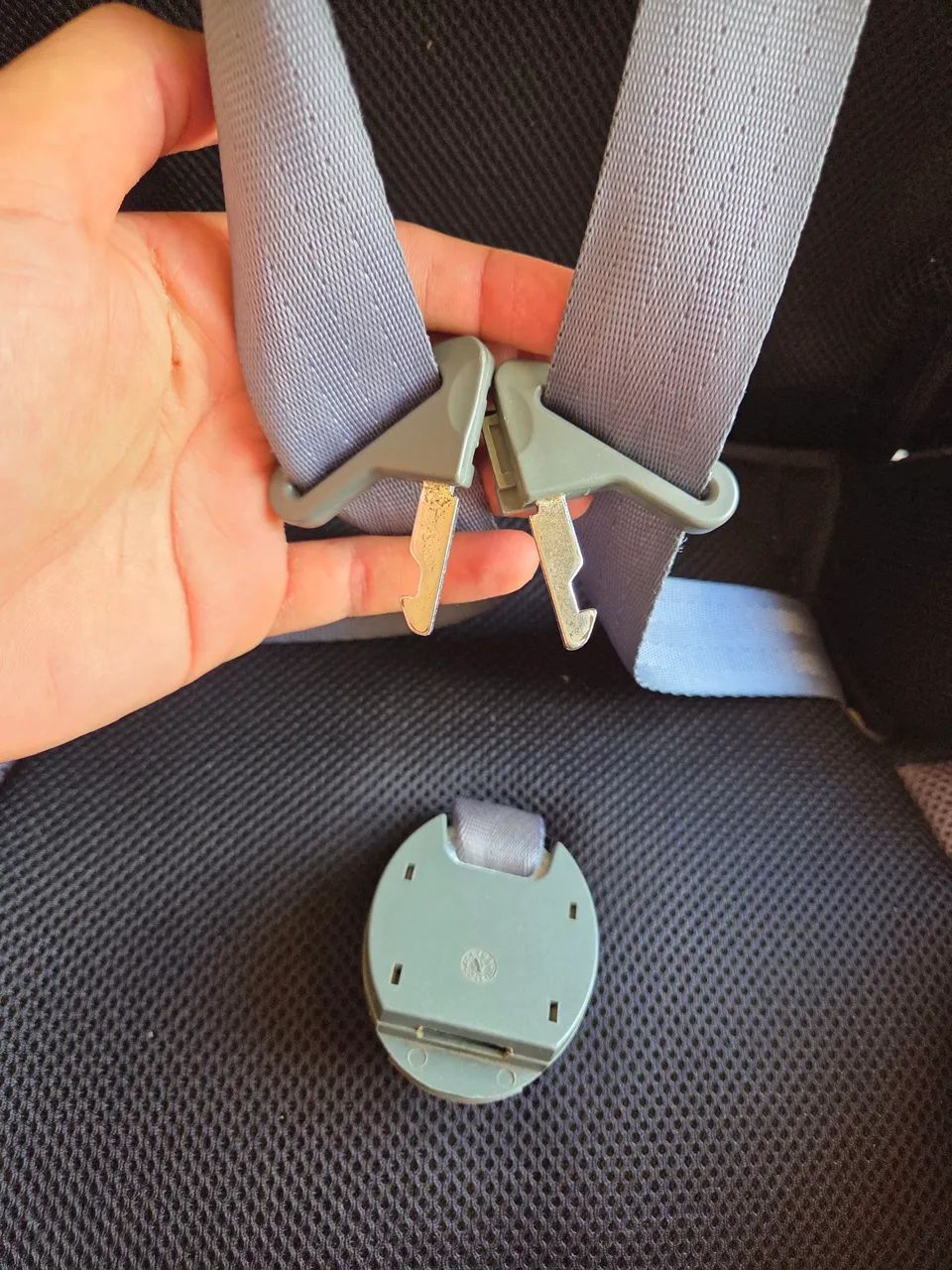 Cadeirinha + Assento elevatório de criança para automóvel  - Foto 2