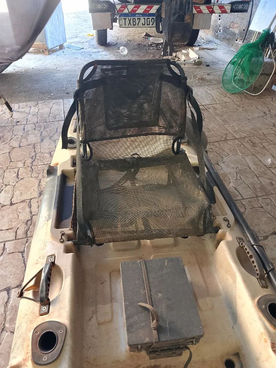 Vendo caiaque barracuda com motor - Foto 4