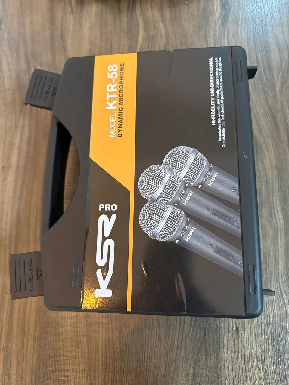 Kit  microfones KTR 58 sem uso 