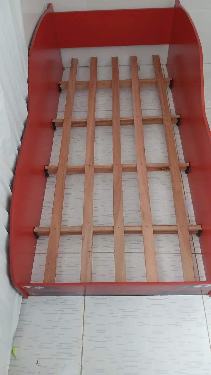 Cama infantil modelo CARRO  - Foto 3
