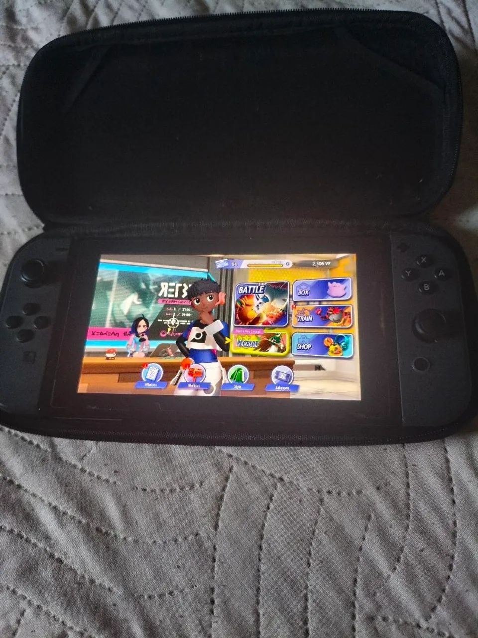 Nitendo Switch Cinza v2-Bloqueado 