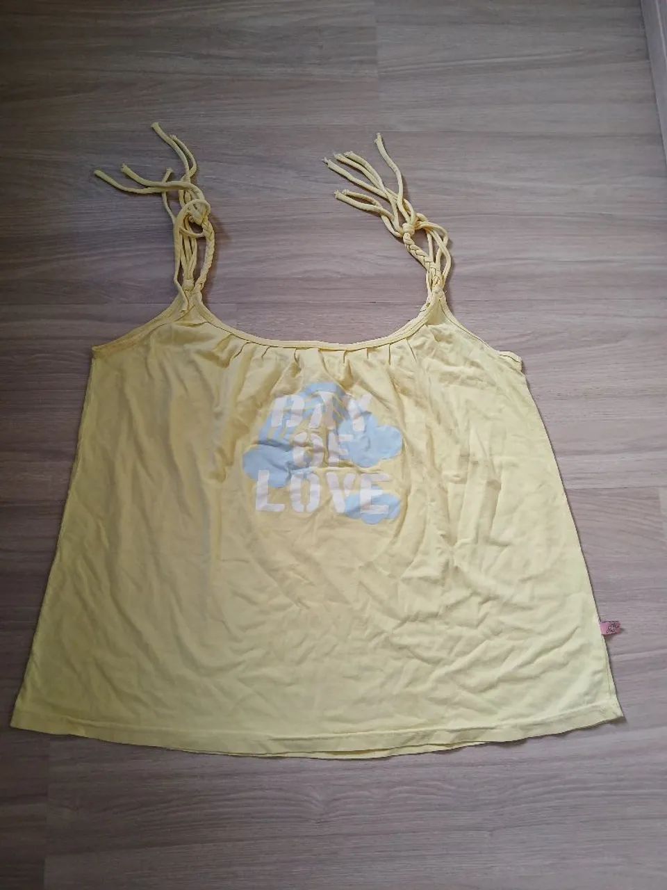 Blusa amarelo 