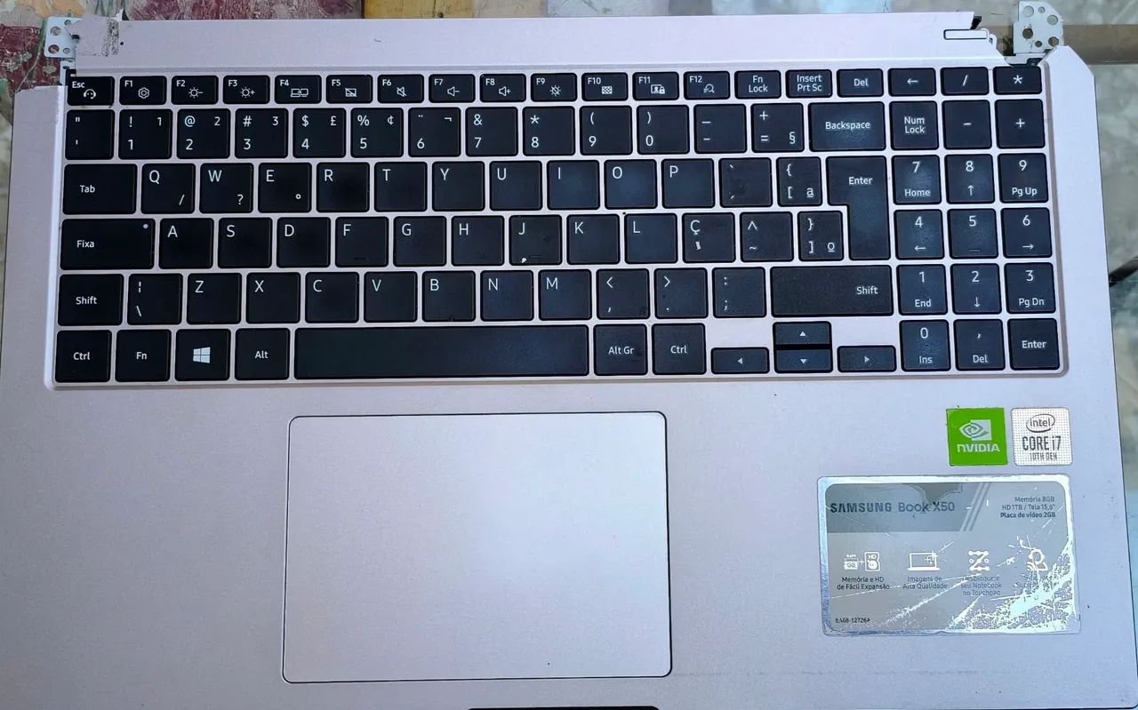 Teclado Notebook Samsung Book X50 com touchpad