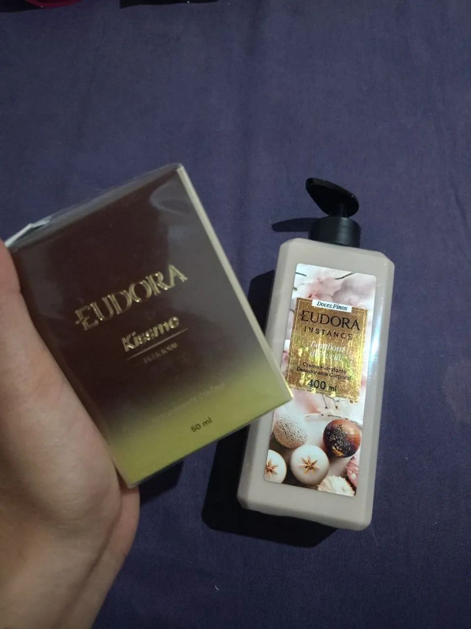 Combo Perfume e Hidratante Eudora 