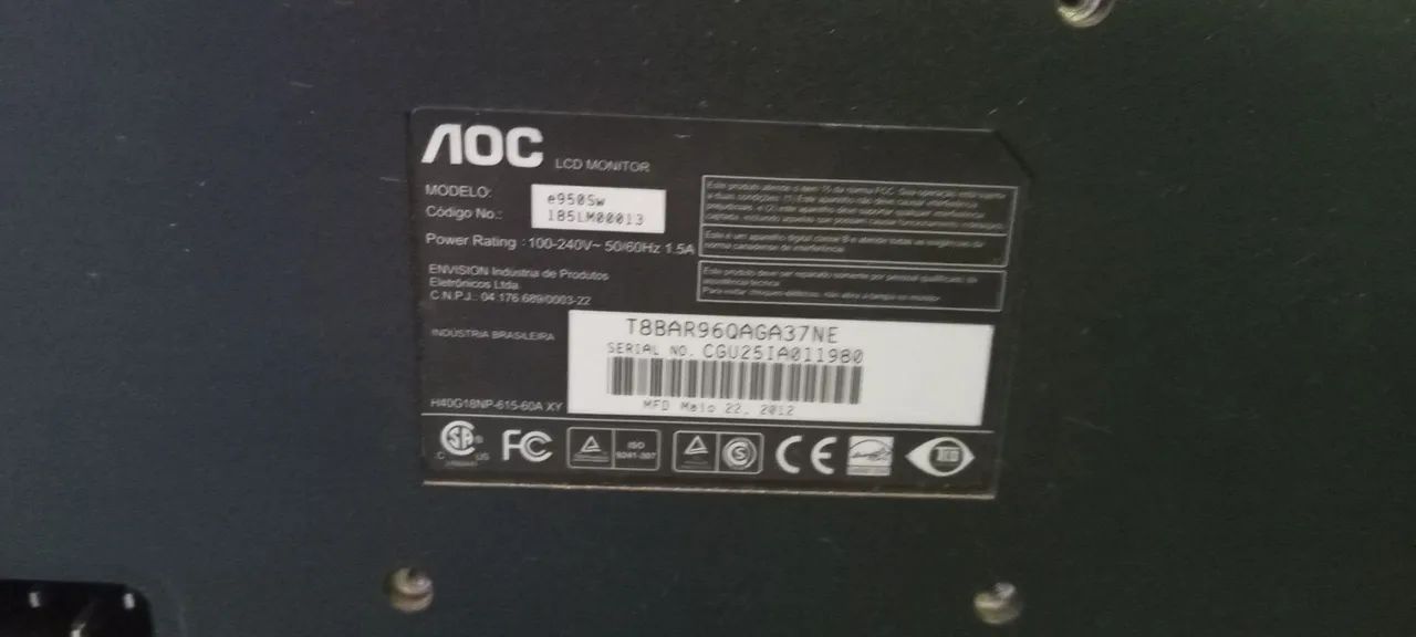 Monitor Led 18 polegadas - Foto 2