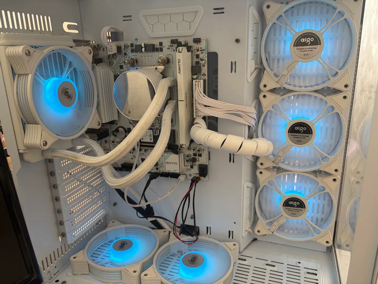 Pc Gamer Ryzen 5 Full Branco - Foto 5