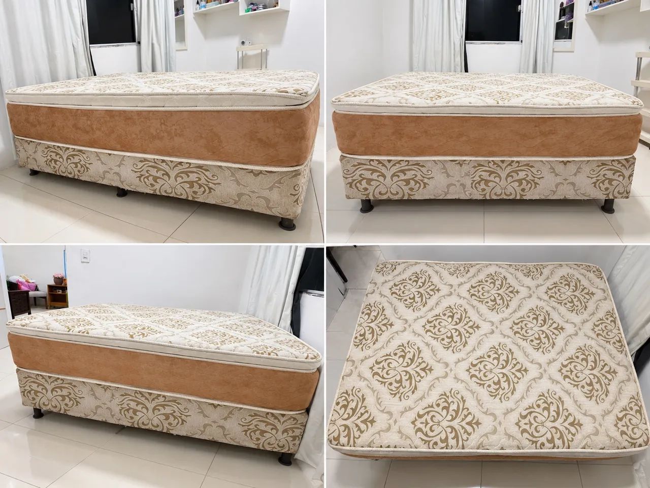 Cama  queen ( 1,58 x  1,98 )  - Foto 2
