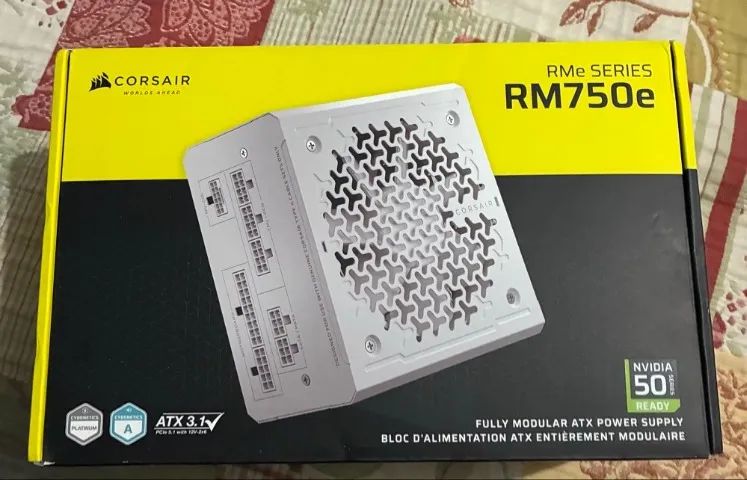 CORSAIR RM750e Platinum Semi-Nova - Foto 2
