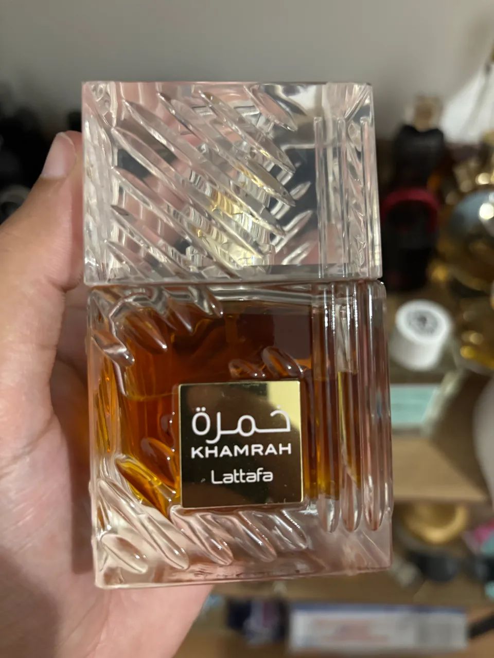 Perfume lattafa Khamrah