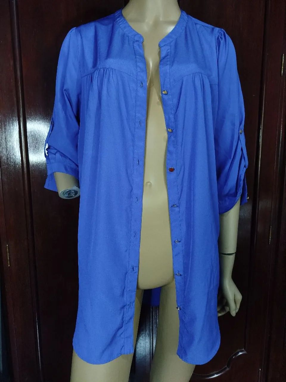 Chemise abotoada - Seiki - Foto 5
