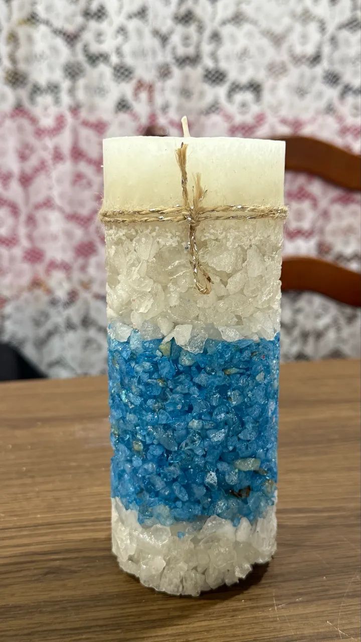 Vela Premium de Iemanjá - 17cm - Foto 4