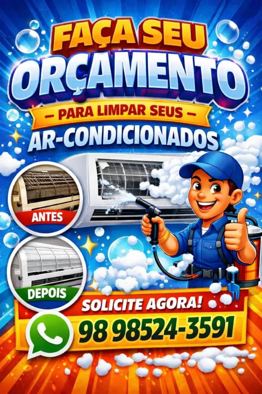 Limpeza de ar condicionado 