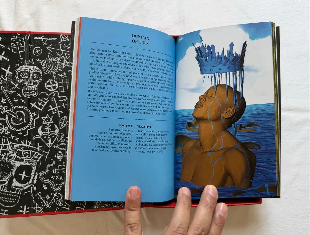TARÔ VOODOO TAROT SPIRITBOX KIT - livreto + cartas - Foto 4
