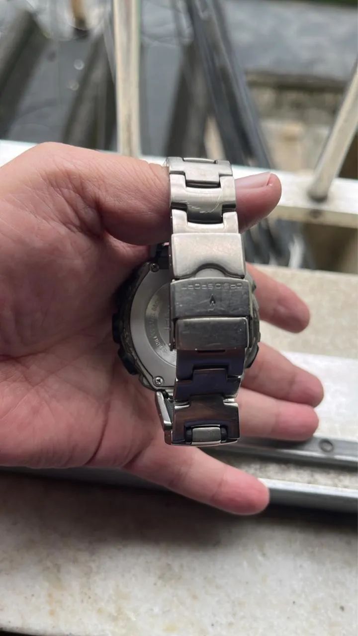 Relógio bateria solar Casio Protrek pulseira de Titânio  - Foto 2