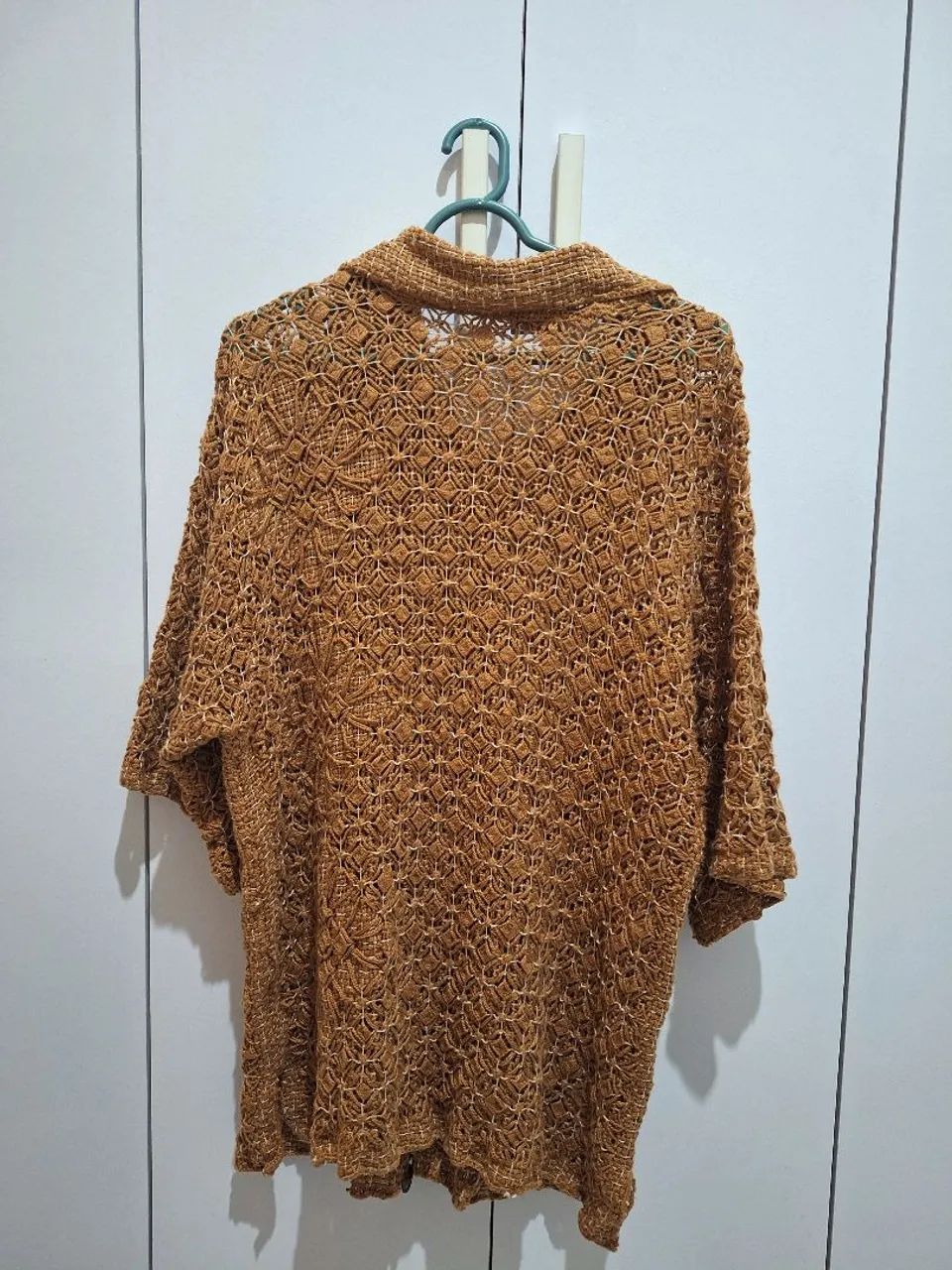 Camisa renda filé tamanho g - Foto 3