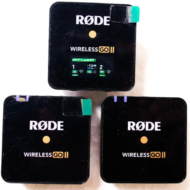 Rode Wireless GO II - Sistema Sem Fio Dual Channel + Gravação