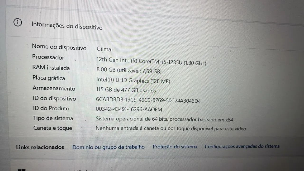 Notebook Dell i5 1235U - Foto 3