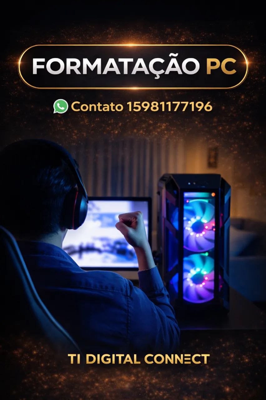 PC Gamer FormataçãoeSuporte