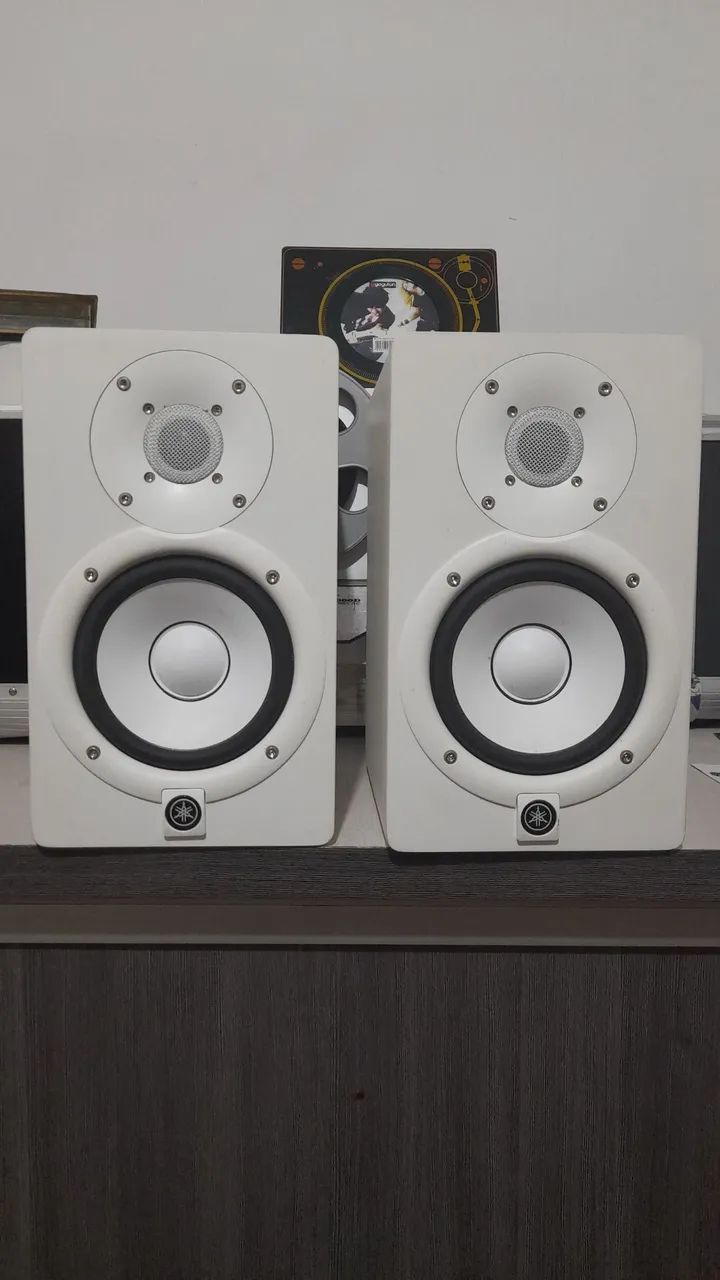 Par de Caixas Yamaha Hs5 Brancas - Instrumentos musicais - Cidade