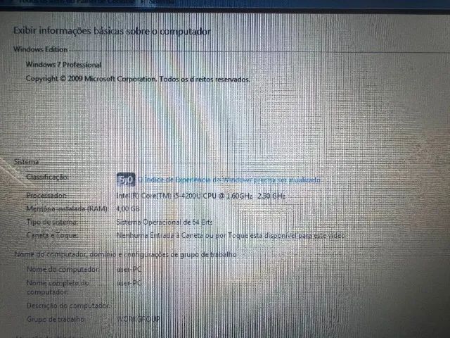 Notebook Dell Vostro 5470 - Core i5 - 4GB RAM - HD 500GB - Funcionando - Foto 4