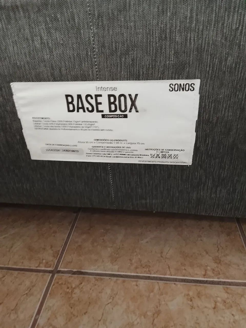 Base para cama box casal semi nova! - Foto 4