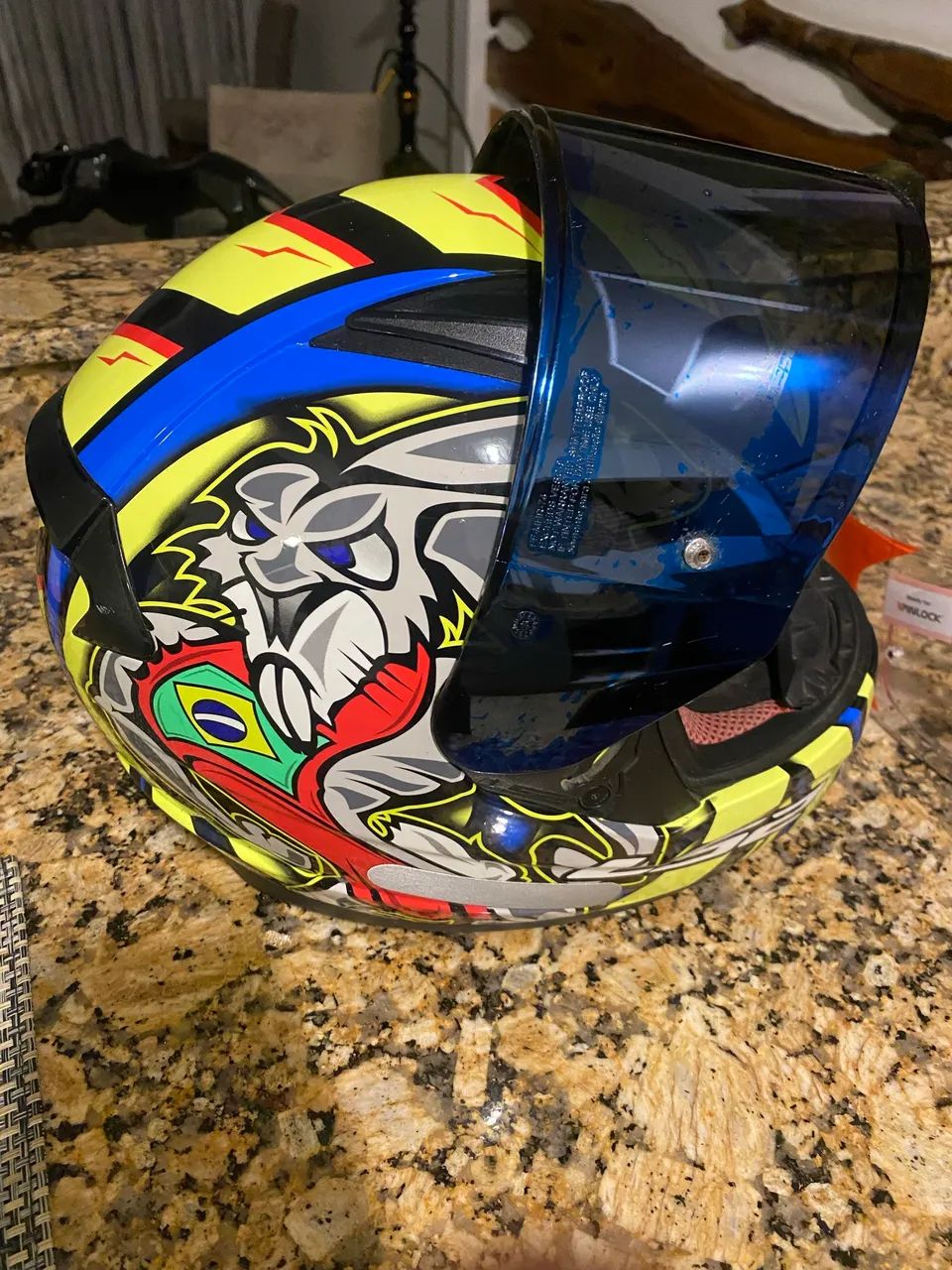 Capacete Alex Barros  - Foto 2