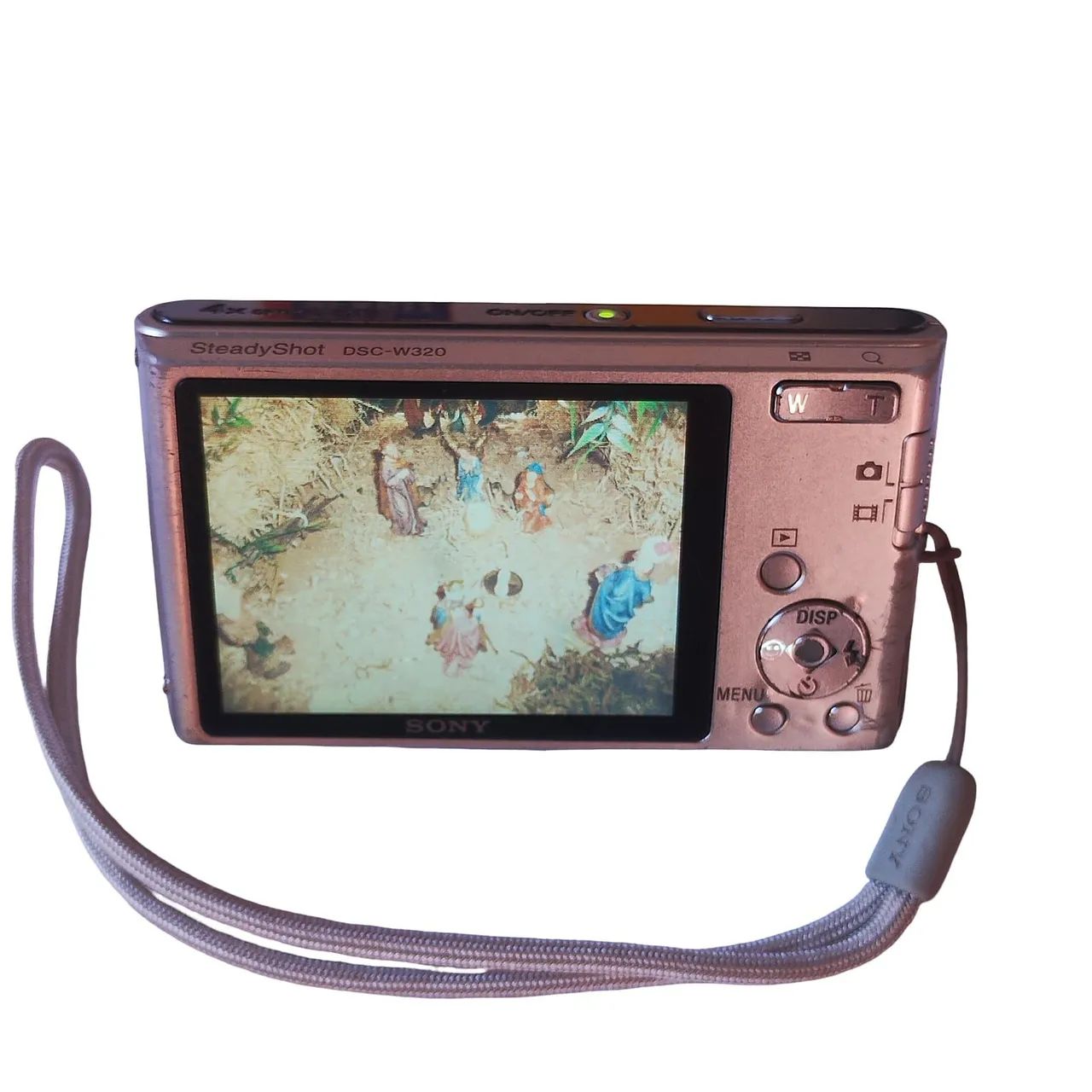 Câmera digital Sony Cyber-shot DSC-W320 prata 14.1 mpx a Bateria