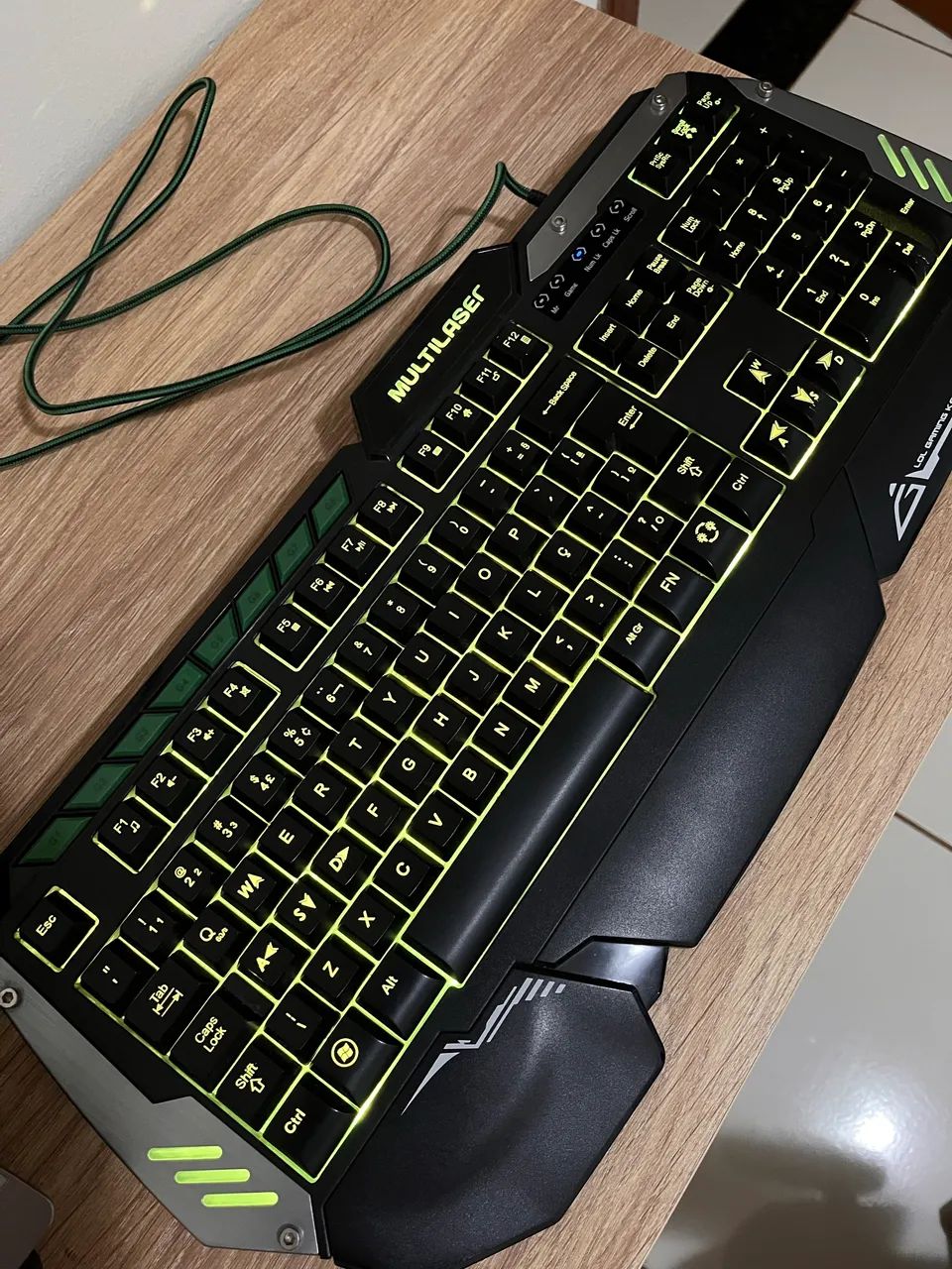 Teclado Gamer multilaser metal war  - Foto 4