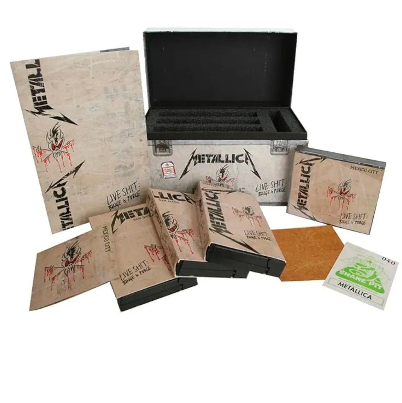 Metallica Live Shit: Binge & Purge Box Original - 3 VHS + 3 CDs
